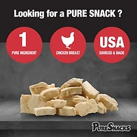 PureSnacks Freeze Dried Chicken Breast Dog Treats