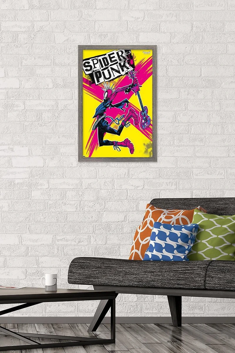 Marvel Spider-Man: Across The Spider-Verse - Spider-Punk Wall Poster, 22.375" x 34"