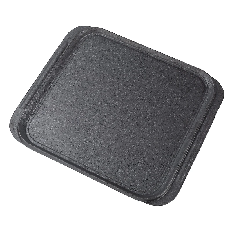 Expert Grill noir fonte double face Grill Topper,Lavage à la main