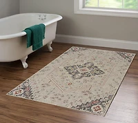 Great Zero Rollins Ivory & Navy 3' x 5' Accent Rug