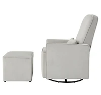 Lennox  Chloe  Swivel Glider and Ottoman