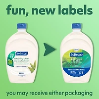 Recharge de savon liquide pour les mains Softsoap Soothing Aloe Vera 1,47 L