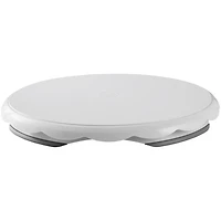 Plateau tournant pour la décoration des gâteaux Wilton Plateau blanc, 12 po