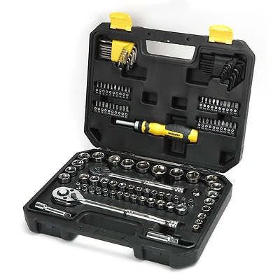 WorkPro Socket & Ratchet Set - 122 Piece