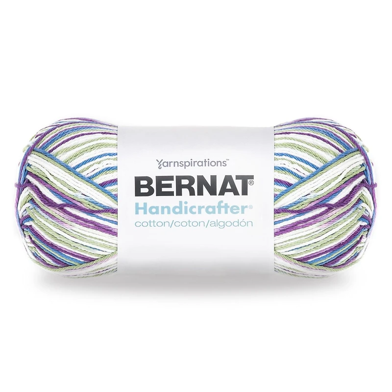 "Bernat Artisanat Coton Panaché #4 Fil de Coton Moyen, Punch aux Fruits 12oz/340g, 573 Yards"