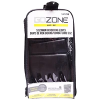 GoZone 5oz MMA Kickboxing Gloves – Black/Grey