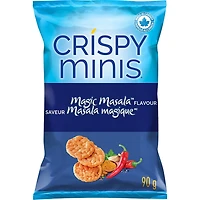 Quaker Crispy Minis Magic Masala Flavour Brown Rice Cakes, 90 g.