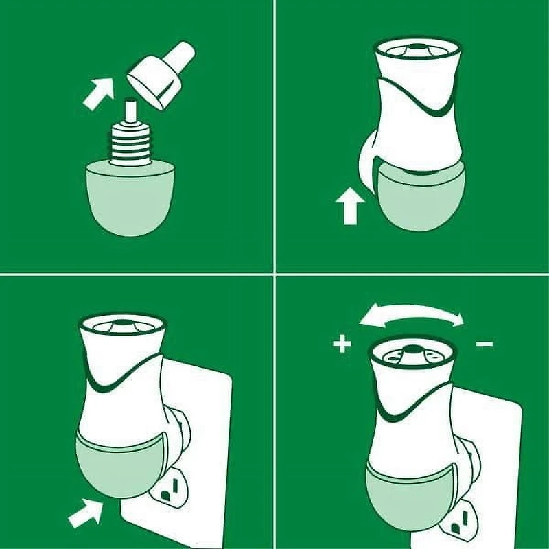 Air Wick Plug-in Air Freshener, Scented Oil Refills, Magnolia & Cherry Blossom, 2 Refills