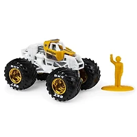 Monster Jam, Monster truck authentique Earth Shaker en métal moulé à l'échelle 1:64, série Training Trucks