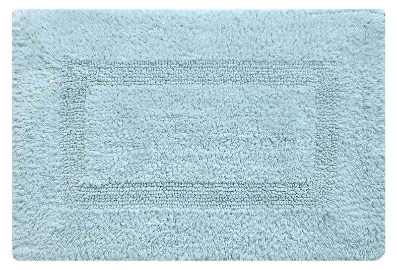 Fabstyles Basix Soft & Absorbent Reversible Cotton Bath Rug