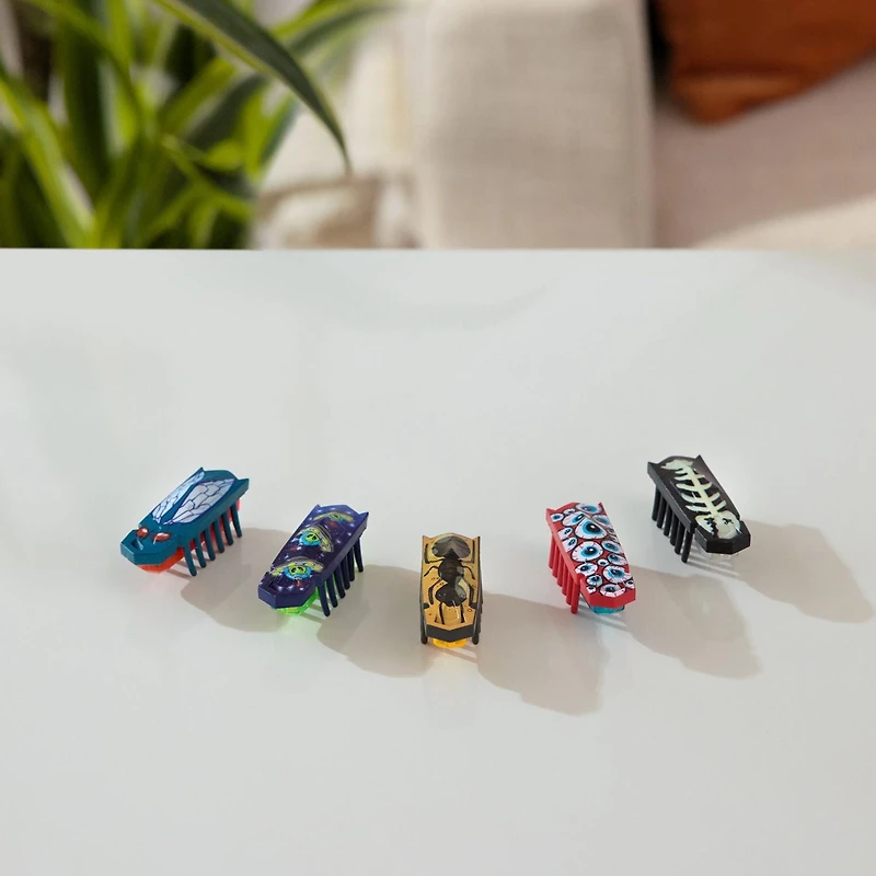 HEX BOTS Flash Nano Single, Sensory Toys for Kids & Cats with Vibration Technology, Insect Toys & Mini Robot Toy for Kids Ages 3 & Up