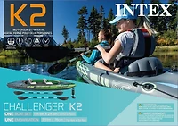 Intex Kayak Gonflable Challenger K2 0-24M