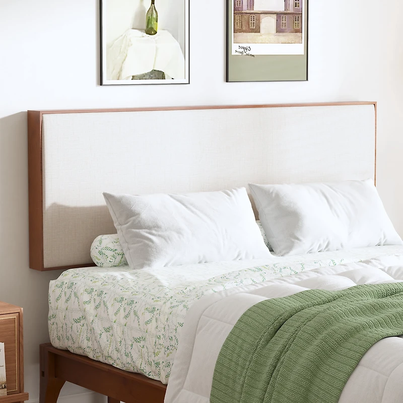 Noble House Bamboo Adjustable Headboard King