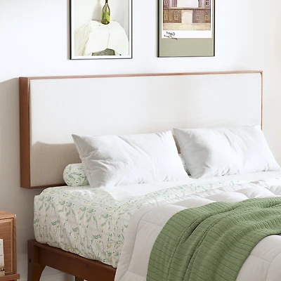 Noble House Bamboo Adjustable Headboard King