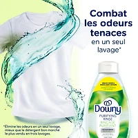 Agent de rinçage éliminateur d’odeurs pour lessive Downy, parfum Actif frais, assouplissant textile et agent de rinçage éliminateur d’odeurs 1.08 L