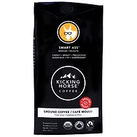 Kicking Horse Coffee - Smart Ass - Medium Roast - 284g Ground, 284 g - Ground Coffee