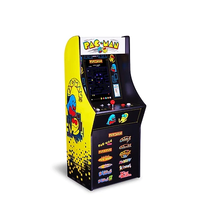 Arcade1Up PAC-MAN Classic SE Arcade Machine – 4-Foot Cabinet, 13 Classic Video Games, 15.6” IPS Display, Easy Assembly, Perfect for At-Home Gaming