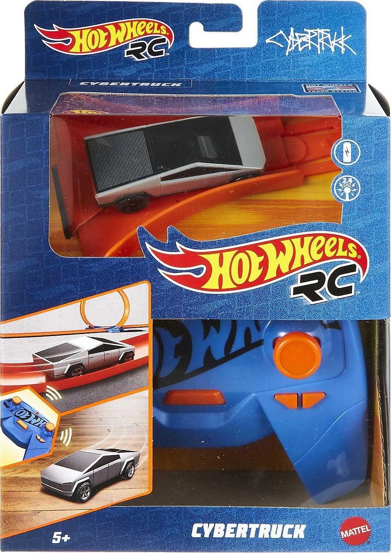 Véhicule Tesla Cybertruck téléguidés Hot Wheels à l’échelle 1:64