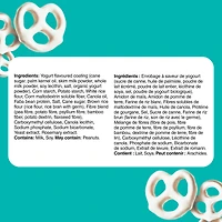 Glutino Gluten Free Covered Pretzels – Yogurt Flavour - No Artificial Colours or Flavours - No Egg Ingredients - Non-GMO Project Certified and Kosher - Certified Yogurt Flavoured Pretzels - 156 g