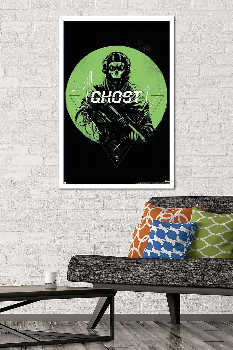 Call of Duty: Modern Warfare 2 - Ghost Emblem Wall Poster