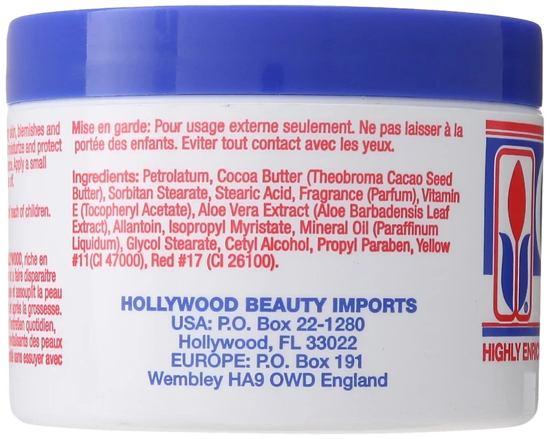 Hollywood Beauty Cocoa Butter Cream