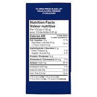 Kraft Deluxe Macaroni & Cheese, Original Cheddar, Shelf-Stable, 400g