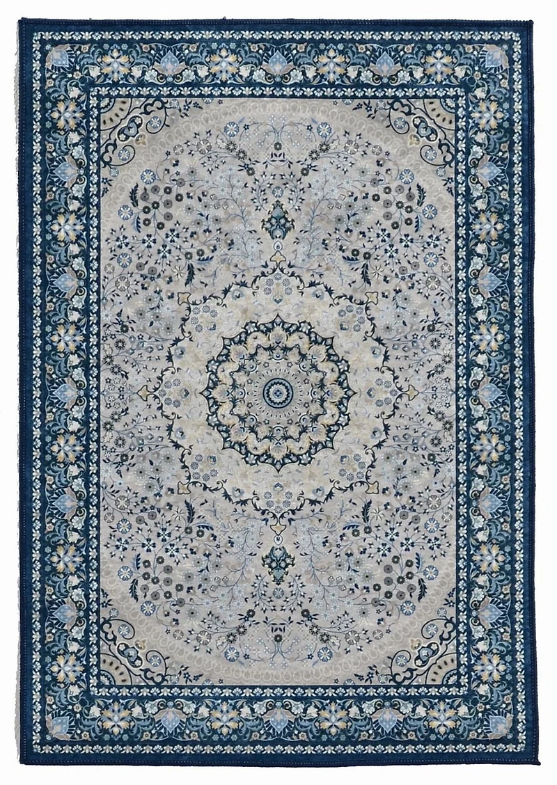 Emerald Charlotte Ivory & Raspberry 3'3" x 5' Accent Rug