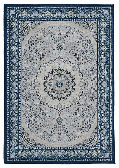 Emerald Charlotte Ivory & Raspberry 3'3" x 5' Accent Rug