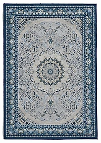 Emerald Charlotte Ivory & Raspberry 3'3" x 5' Accent Rug