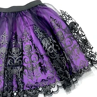 Tutu gothique violet - adulte Accessoires d'Halloween