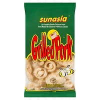 Porc grillé à l'ail Sunasia 75 g par paquet Croustillante et savoureuse