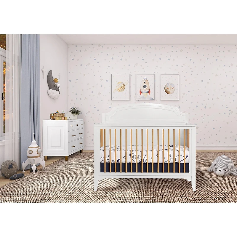 Dream On Me Milton 5 in 1 Convertible Crib