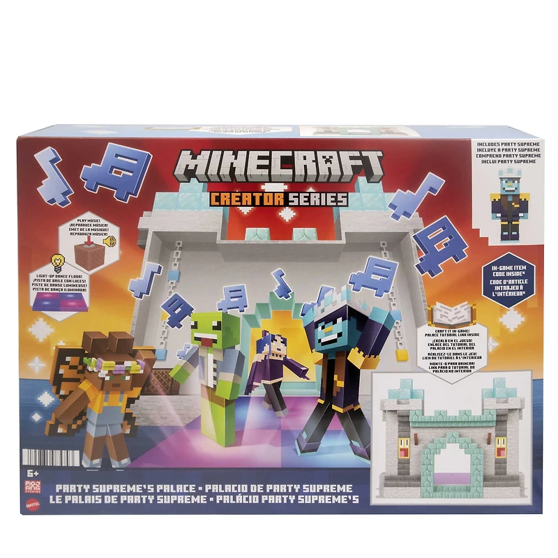 Minecraft Série créateur Coffret de jeu –Le Palais de Party Supreme