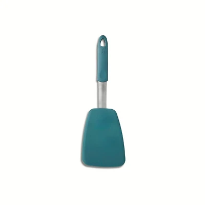 Thyme & Table Food-Safe Silicone Large Turner, Green, Turner