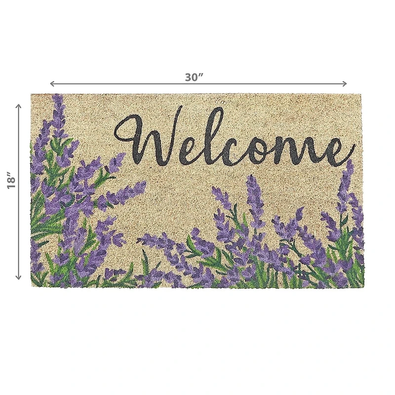 IH Casa Decor Coor Porte Tapis Lavande Bienvenue
