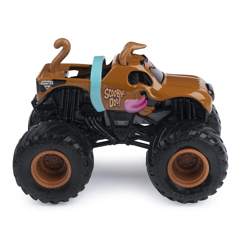 Monster Jam, Official Monster Mutt Poodle Vs. Scooby Doo Die-Cast Monster Trucks, 1:64 Scale, Kids Toys for Boys Ages 3 and up