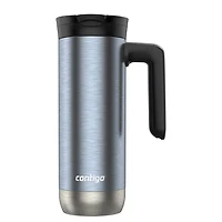 Tasse de voyage Contigo Superior 2.0, acier inoxydable, isolation par le vide, 591 mL (20 oz), Bleu glace foncé