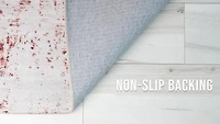 Rug Branch Emir Collection Traditional Oriental Distressed Water-Repellent Area