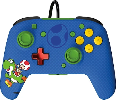 Manette filaire REMATCH: Yoshi & Toad Pour Nintendo Switch, Nintendo Switch - Modèle OLED Manette filaire REMATCH: Yoshi