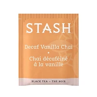 Stash Thé chai décaféiné à la vanille