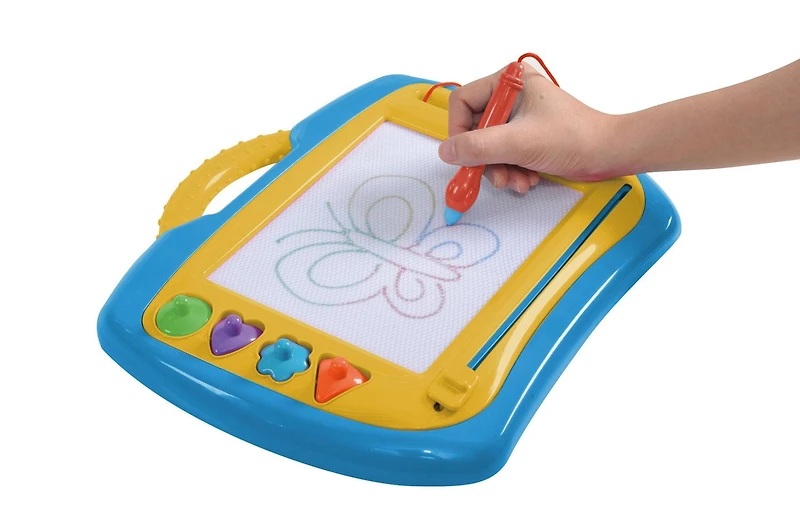 Tableau de dessin magnétique Play Day 8 pièces