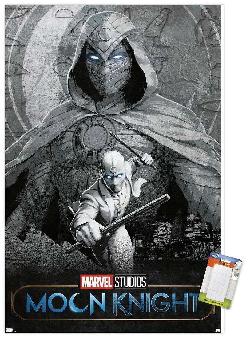 Marvel Moon Knight - Teaser Wall Poster, 22.375" x 34"