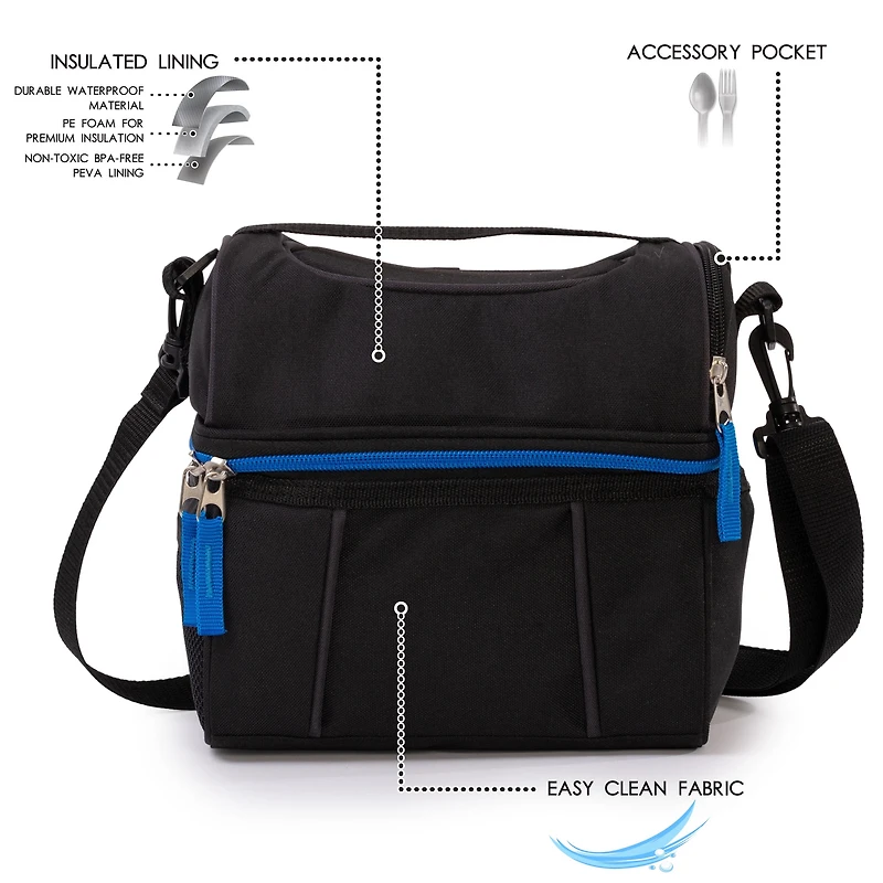 Insulated Dome Lunch Box for Kids, Insulated Lunch Bag for School