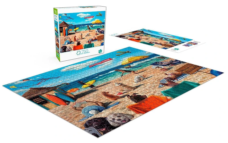 Buffalo Games - Art of Play - Dog Days of Summer - 750 Piece Jigsaw Puzzle