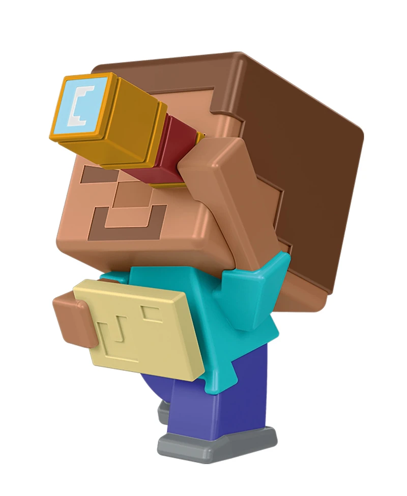 Minecraft Mini Mode Spawn Egg with Mini Figure, Badlands Theme, 1.5-inch Toy (Characters May Vary)