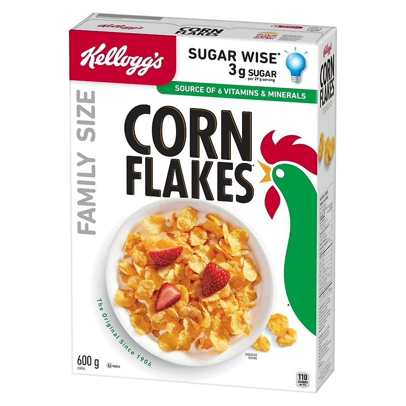 Kellogg's Corn Flakes Cereal 600 g