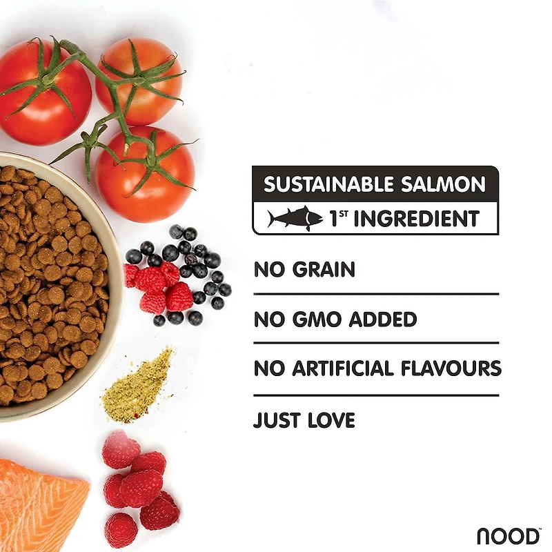 NOOD Wild-Caught Salmon Cat Food with Probiotics 1.5kg