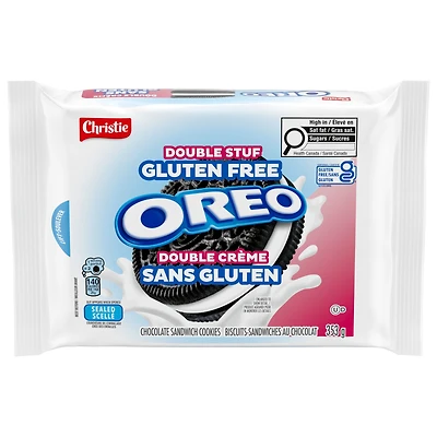 OREO Gluten Free, Double Stuf Chocolate Sandwich Cookies