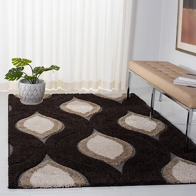 Safavieh Florida Declan Geometric Swirls Shag Area Rug