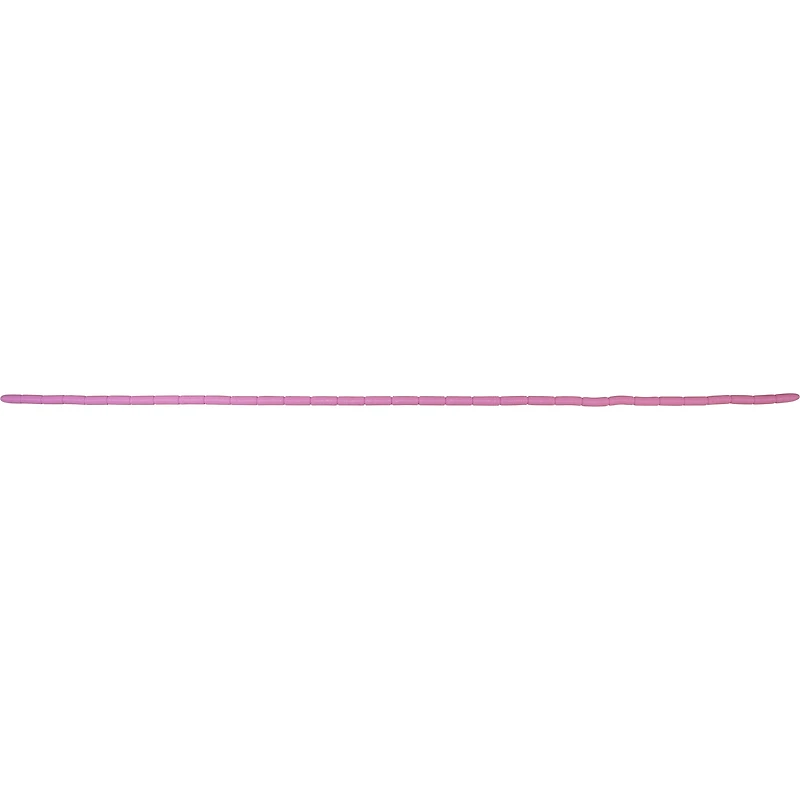 Leurre de pêche WURM Stickity Split 32" + Couleur Bubble Gum + Coupez votre propre longueur d'appât
